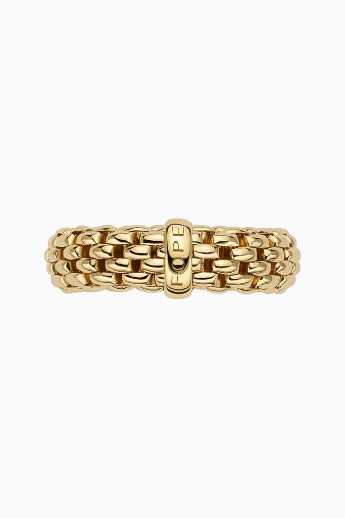 Fope Essentials Collection Flex it Ring in yellow gold