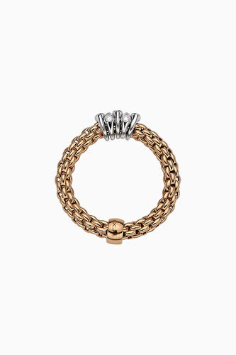 Fope Prima Rose Gold Ring in small size