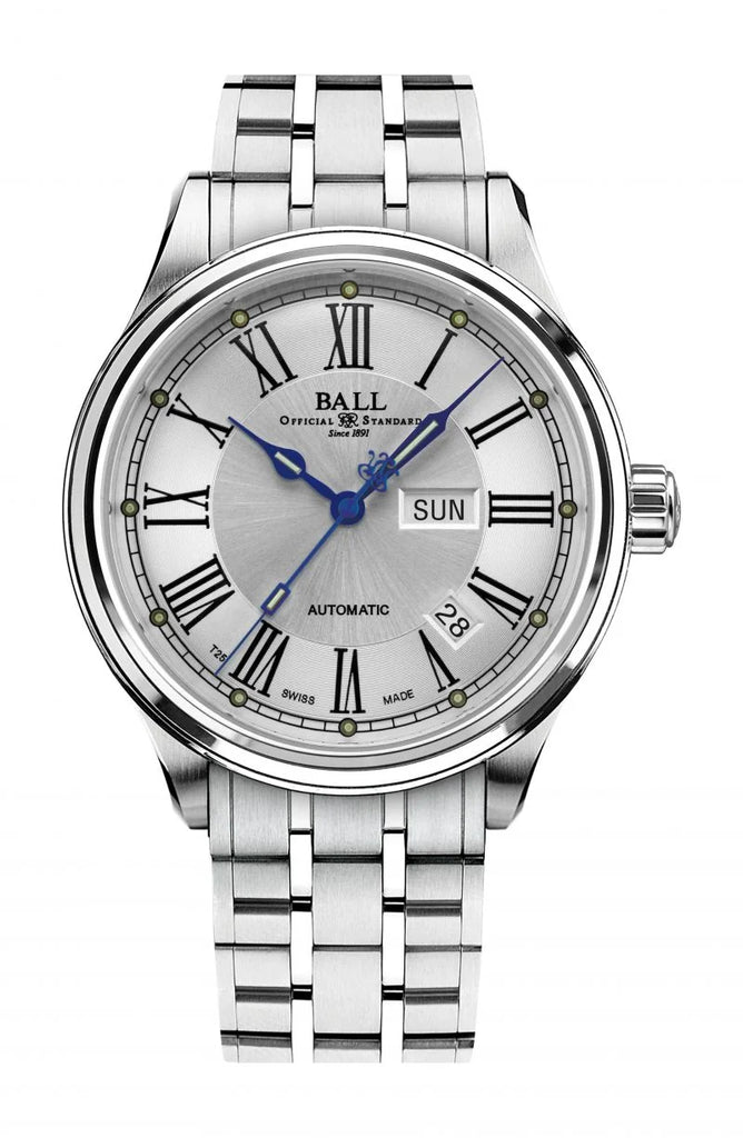 Ball Watch Trainmaster Roman on Bracelet Wamada Jewellery