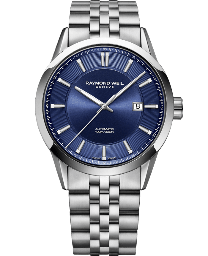 Raymond Weil Freelancer Automatic Blue on Bracelet