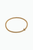 Fope Prima Yellow Gold Bracelet with gold rondels