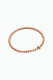 Fope Eka Rose Gold Bracelet with a white diamond