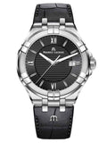 Maurice Lacroix AIKON Quartz Date on Leather Black