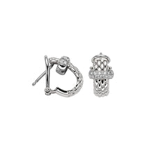 Load image into Gallery viewer, Fope Vendome White Gold Earrings with Diamonds