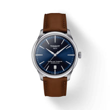 Load image into Gallery viewer, TISSOT CHEMIN DES TOURELLES POWERMATIC 80 39 MM BLUE ON LEATHER