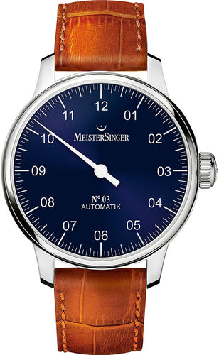 MeisterSinger No3 Blue Dial