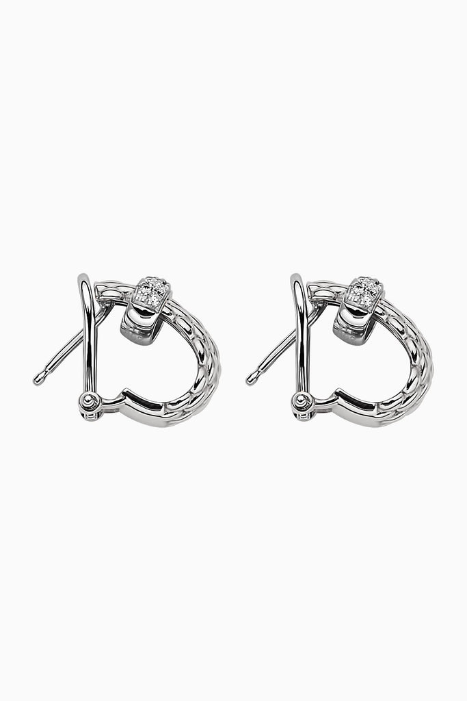 Fope Vendome White Gold Earrings with Diamonds