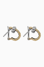 Load image into Gallery viewer, Fope Vendome Yellow Gold Earrings with Diamonds