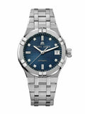 Maurice Lacroix Aikon 35mm Blue with diamond