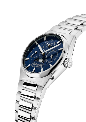 FREDERIQUE CONSTANT HIGHLIFE PERPETUAL CALENDAR MANUFACTURE BLUE DIAL