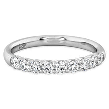 Load image into Gallery viewer, Hearts on Fire Signature 9-Stone Diamond Band 0.50ct